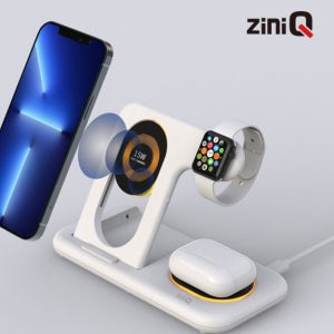 유니콘 KW-310SL 접이식 4IN1 LED무선충전기