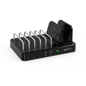 유무선 멀티 고속 충전기 충전독 무선 고속 충전기 스테이션 데스크탑