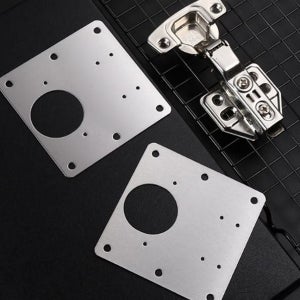 스테인리스 경첩 첩보 보강판 플레이트 경첩 수리 키트 힌지 장롱