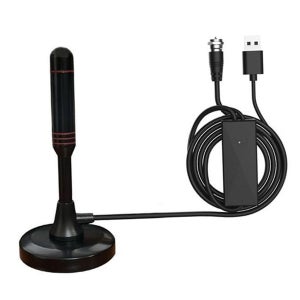 자석형 실내용 티비 안테나 uhd 디지털 티비 수신기 지상파 거치