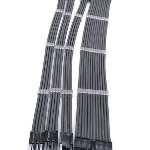 데스크탑 컴퓨터 그래픽카드 케이블 연장선 컴퓨터 슬리빙 케이블 24핀 8핀