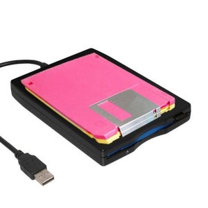 외장형 usb 플로피 디스켓 휴대용 usb fdd 드라이브 데스크탑 윈도우