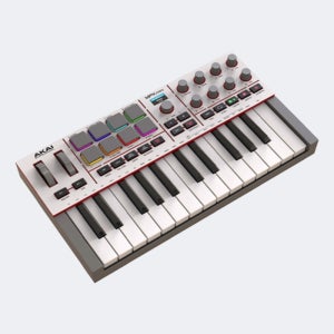 AKAI MPK Mini MK4 Grey 아카이 MPK 미니 MK4 그레이 가성비 미디 컨트롤러 키보드