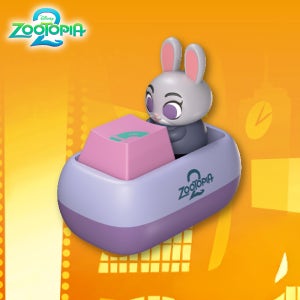 [타이니빌] 디즈니 주토피아 키캡 랜덤 키링 피규어 (1EA)