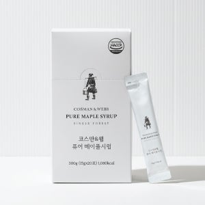 코스만&웹 퓨어 메이플시럽 스틱 15g x 20포