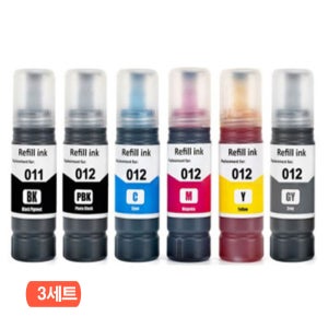 엡손 T07J /T07K 호환용 무한잉크 L8160 L8180 (검정+칼라 6색)3세트