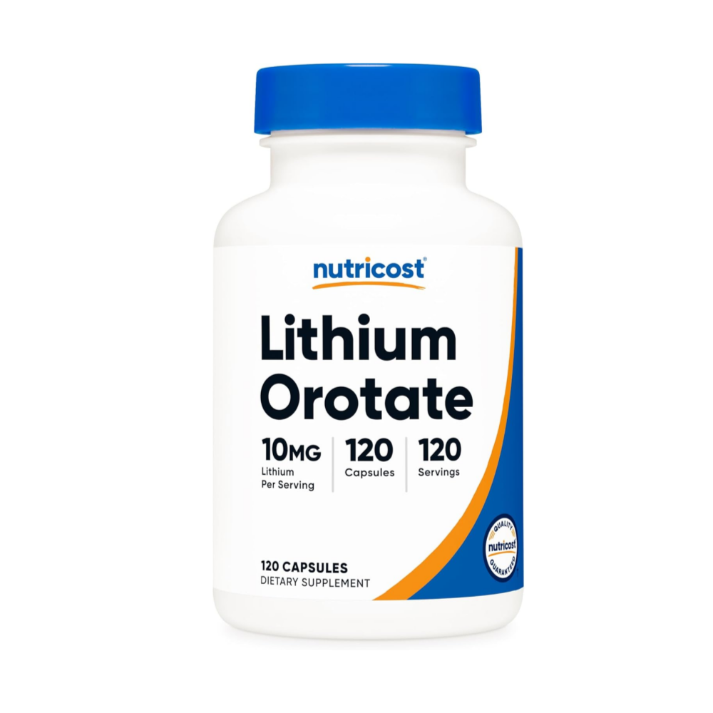 프리미엄 <b>리튬</b> 오로테이트 10mg 영양제품