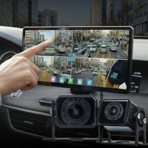 농막 컨테이너 농장물 도난방지 4채널 CCTV 모니터포함