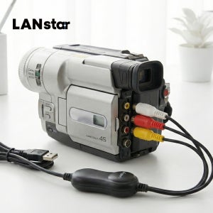랜스타 캠코더 VHS 영상 to USB 디지털 영상 컨버터 LS-USB2.0-DVRUVC