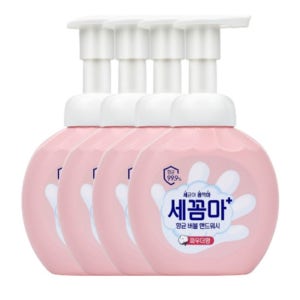 온더바디 세꼼마 버블 핸드워시 250ml 4개 파우더향