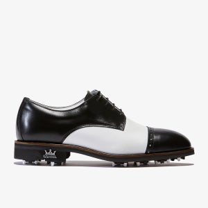 (Value Pick) 람다 골프화 브루노 블랙화이트 남성골프화 명품 클래식 스파이크