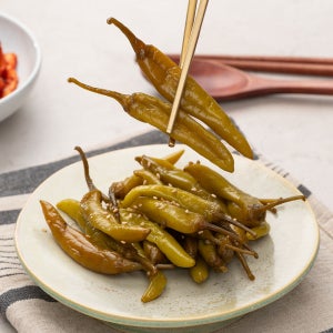 고추장아찌 수제양념 간장고추 절임 1kg 4kg