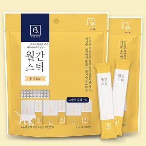 월간스틱 짜먹는 고양이간식 닭가슴살  x 2개