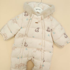 아가방 겨울 우주복 다운 패딩 보온 신생아 돌 아기 외출복 아기옷 경량 코타겨울숲다운