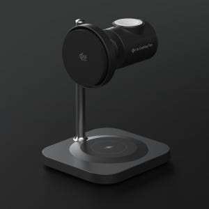 주파집 Qi2 25W 초고속 맥세이프 3in1 무선충전 스탠드 거치대 Allo-One