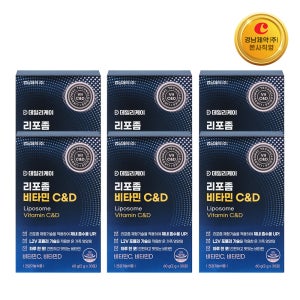경남제약 데일리케이 리포좀 비타민C&D 30포 x 6박스