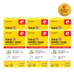 레모나 지속성 비타민C 1000mg x 6박스