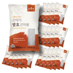 곤약가 발효곤약쌀 100g당 9kcal 200g, 30개