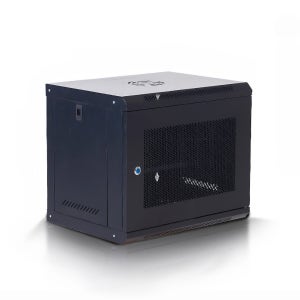 통신랙 허브랙 19인치 서버랙 캐비넷 PC RACK 450mm, 블랙
