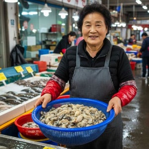 산지직송 통영 신선한 해산물 생굴 프리미엄 자연산 횟감용 3kg, 1개