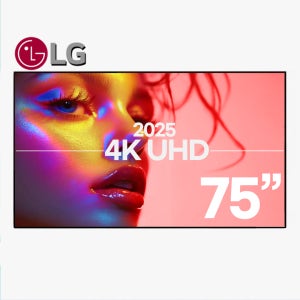 LG전자 2025 최신형 LED UHD 4K TV 189cm(75인치) 75UA7500 스탠드 기본설치