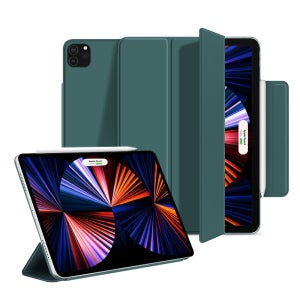 아이패드 프로 13(M5/M4) 아이패드 폴리오 애플펜슬 수납 케이스 다크그린, 프로 13(M4/M5)