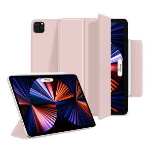 아이패드 프로 13(M5/M4) 아이패드 폴리오 애플펜슬 수납 케이스 베이비핑크, 프로 13(M4/M5)