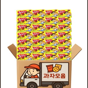 오리온 초코송이 50g x 28개입 (1박스) 대용량 아이들 어린이집 단체간식 과자