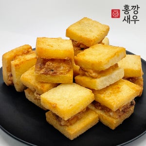 [1BOX] 멘보샤 500g x 10팩 5kg 중국식 새우 토스트 (25g x 20개입)