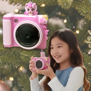 프린세스 캐치 티니핑 카메라 시즌6 4800만 화소 디지털 카메라 180도 화면전환