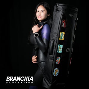브랑키아 블랙코어 프리다이빙 롱핀 백팩 가방