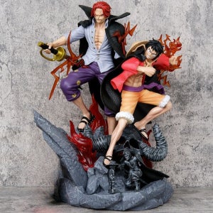 원피스 스타일 GK 피규어 샹크스 루피 피규어 50cm 하이퀄리티