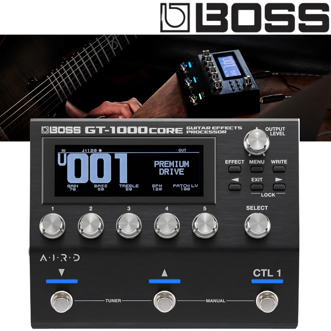 Boss 보스 멀티 이펙터 GT1000CORE