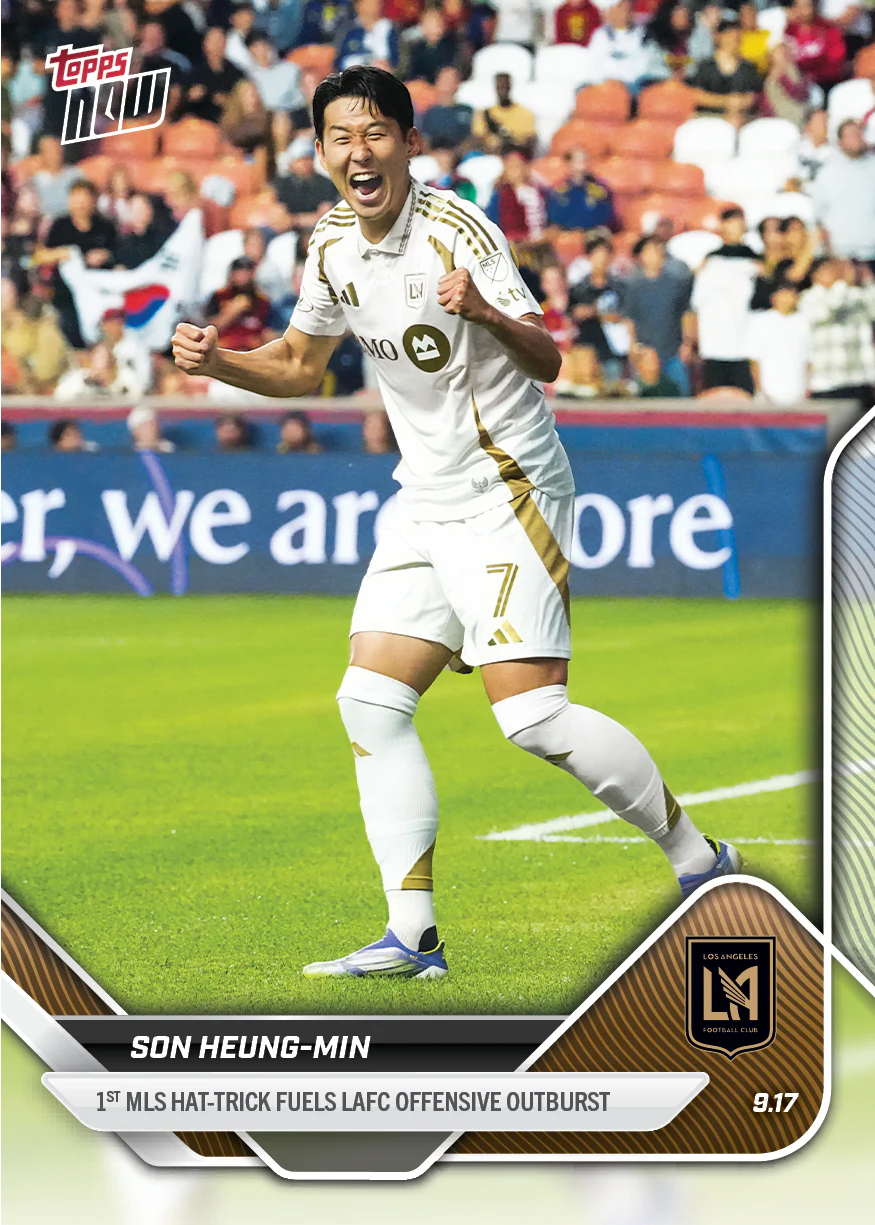 2025 탑스 나우 MLS 손흥민 베이스카드 LAFC 95