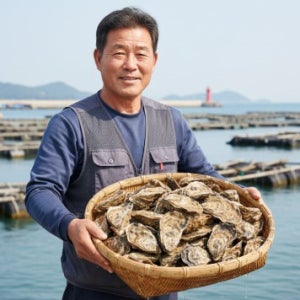 산지직송 통영 제철 생굴 당일손질 냉장배송 탱글한 바다 우유 3kg