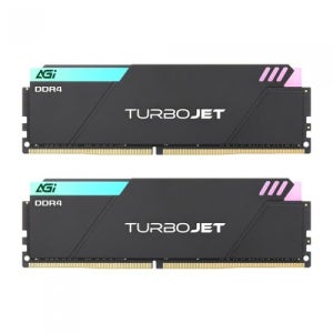 AGI DDR4-3600 CL18 TURBOJET UD848 RGB BLACK 서린 (32GB(16Gx2))