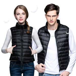 바이온 핫팩조끼 오리털패딩 경량패딩 점퍼