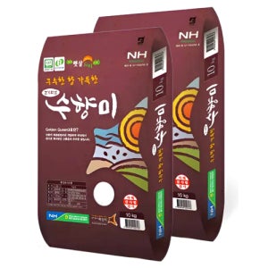 [수라청농협] 국내산 수향미 골든퀸3호 향미쌀 찰진쌀 20kg, 1개