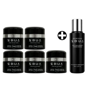 도미나스 기미크림 6세대 시즌6 50g 5개+퍼스트 토닝에센스 70ml