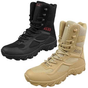 남성워커 4cm굽 키높이 작업화 마리오탈라리코 스웨이드 벨크로패치 사막워커 데일리 6671