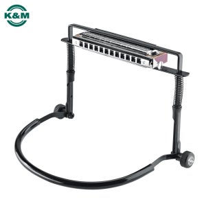 K&M 케이엔앰 하모니카 목걸이 홀더 거치대 16415 블랙