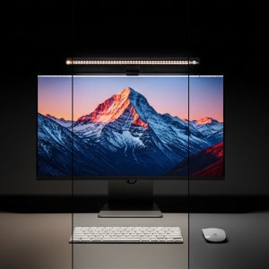 눈보호용 모니터 LED 라이트바 빛 반사 없는 클립형 컴퓨터 조명등