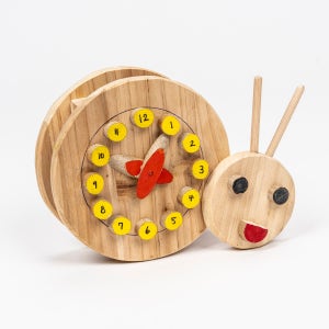 느림보 달팽이 교육용 나무 블럭 만들기 키트 2단계