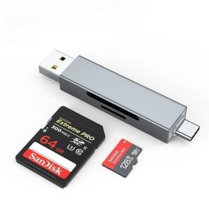 메모리 블랙박스 멀티 2in1 Micro SD TF 카드 리더기 c타입 usb타입
