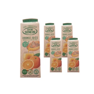 돈시몬 착즙 오렌지주스 2L 6팩