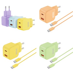 엑스트라 MX530 PD PPS 초고속 듀얼 충전기 (C to C 케이블 1.5m 포함)