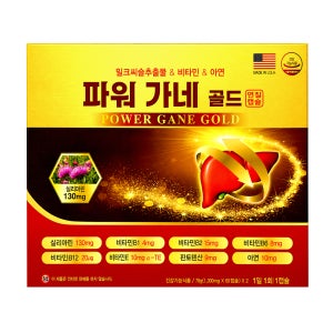 파워가네 행사중 실리마린 밀크씨슬 비타민 아연 가네파워 가네타민 120캡슐, 1개