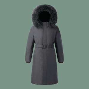 코오롱스포츠 안타티카 구스다운 코롱 롱패딩 아울렛 블랙 85