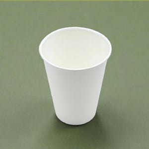 무지 8온스 종이컵 1000개 270ml 백색 커피 테이크아웃