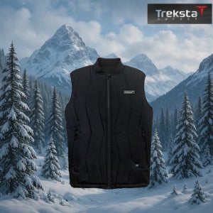 트렉스타 세이프티 발열조끼 등산 열선 생활방수 패딩 방한조끼 3단조절 배터리미포함